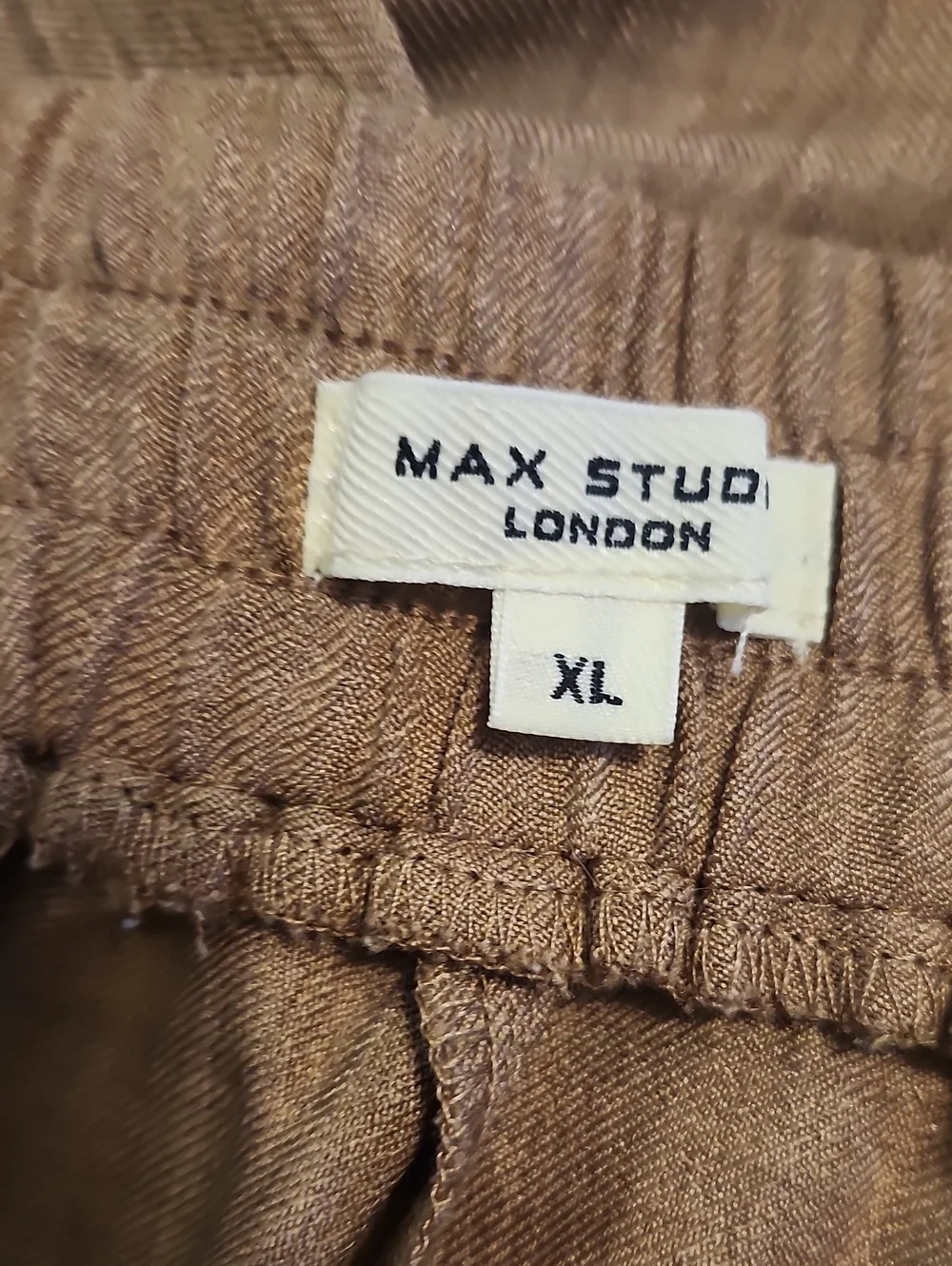 Max Studio Linen Wide Leg XL